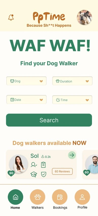 Home screen